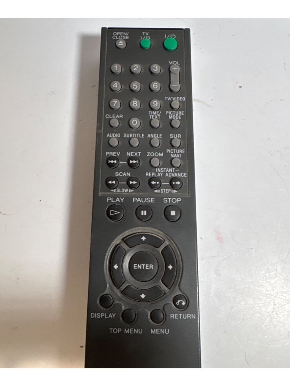 Sony RMT-D165A DVD Player Remote Control Replacement Black Tested OEM - Picture 3 of 7